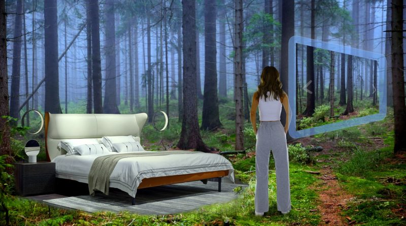 Virtual Reality Bedroom Screen  - ImaArtist / Pixabay