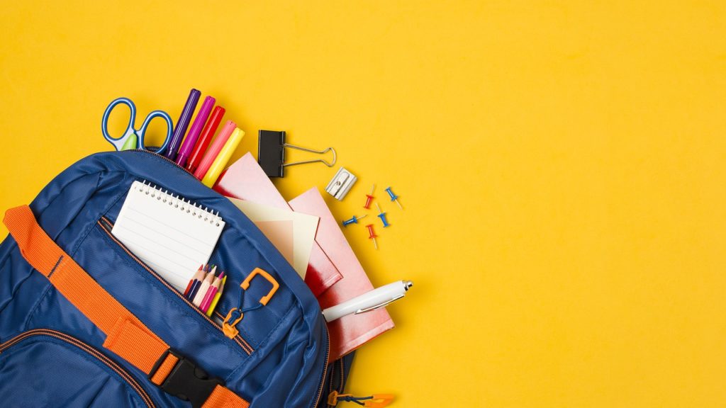 School Supplies Stationery Backpack - vimbroisi / Pixabay