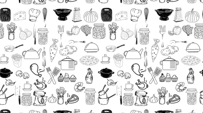 Kitchen Template Pattern  - simabella703 / Pixabay