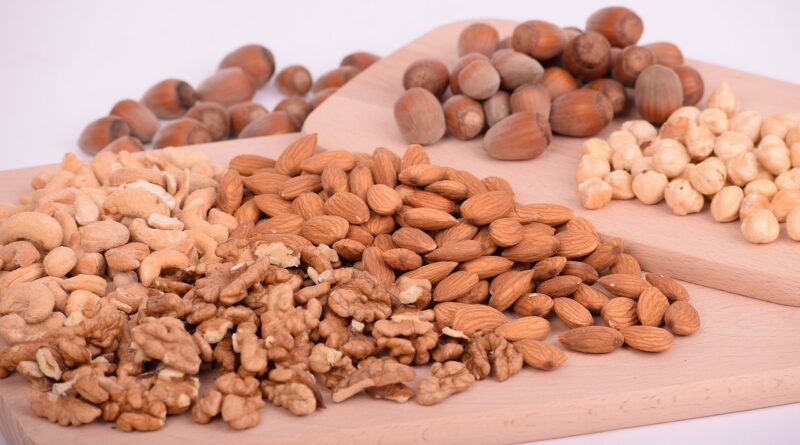 nuts, almonds, seeds