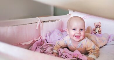 kid, baby bed, cot