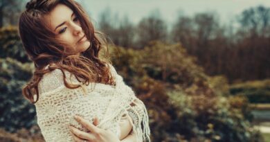 woman, portrait, model