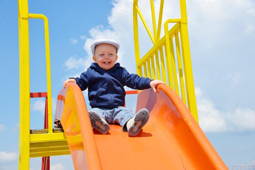 playground, child, game device